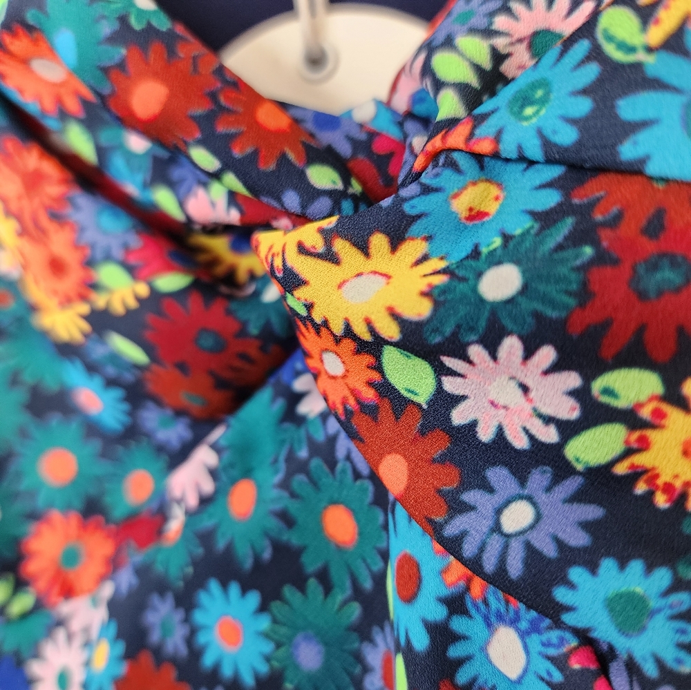 STAUD Lea Maxi Dress in Rainbow Flower Market Size 2 - Picture 6 of 10